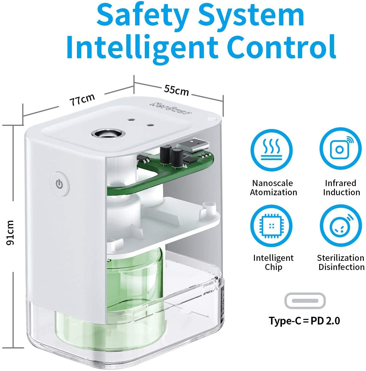 Automatski beskontaktni dozer za dezinfekciju