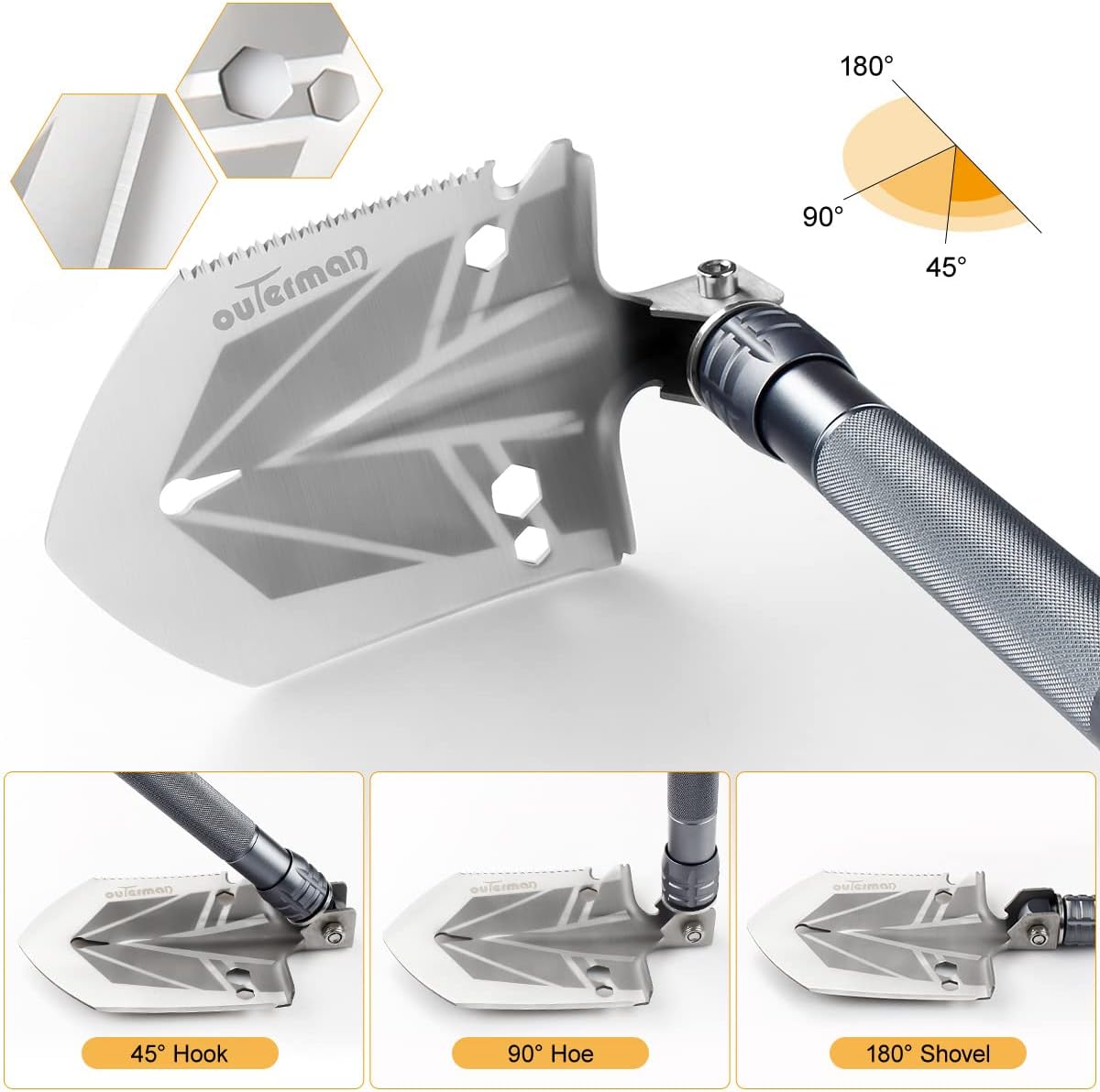 Sklopiva lopata za kampovanje