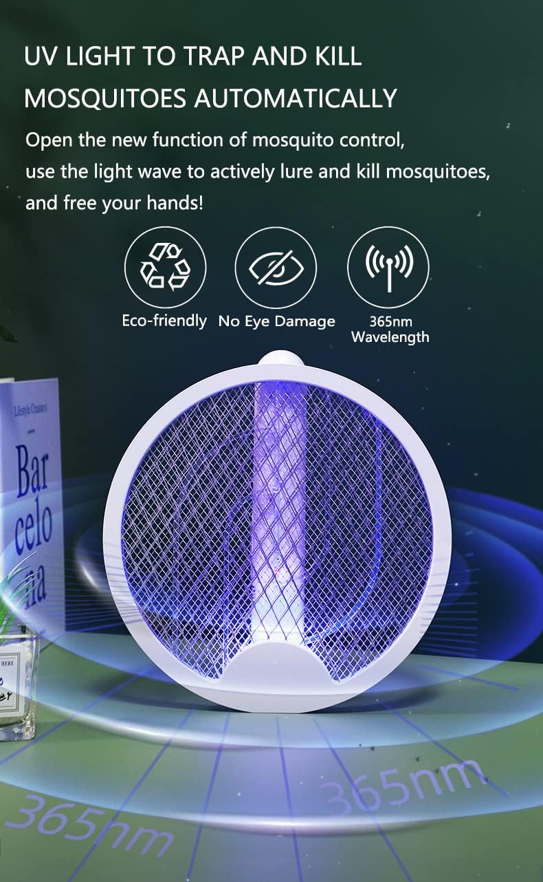 Električna lampa protiv komaraca 2u1 REKET I LAMPA