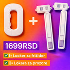 LOKER PAKET 1 +2 Frižider i prozor