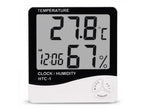 Digitalni sat, termometar, vlagometar, alarm HTC1