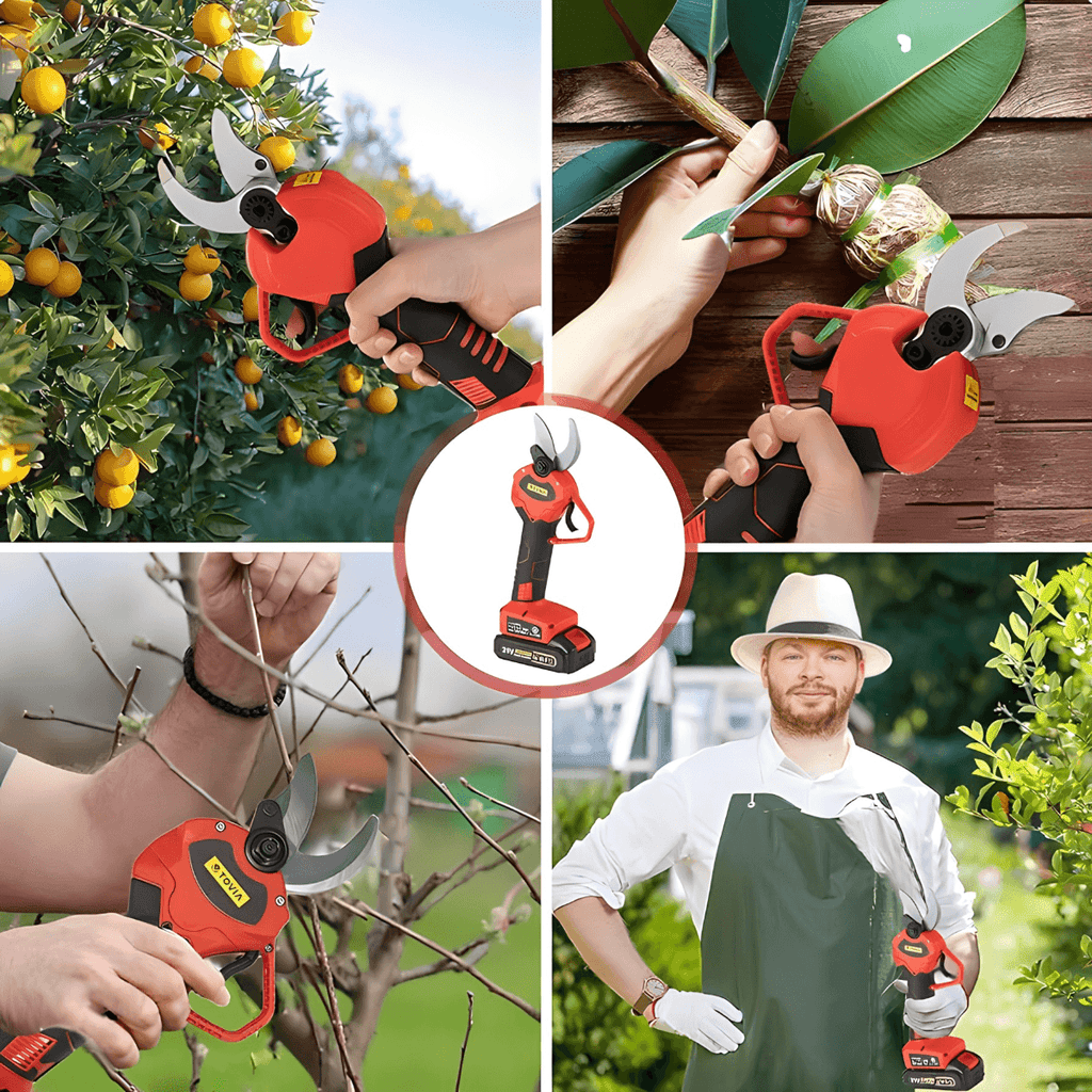 Električne makaze za orezivanje voca 21v + dve baterije + POKLON