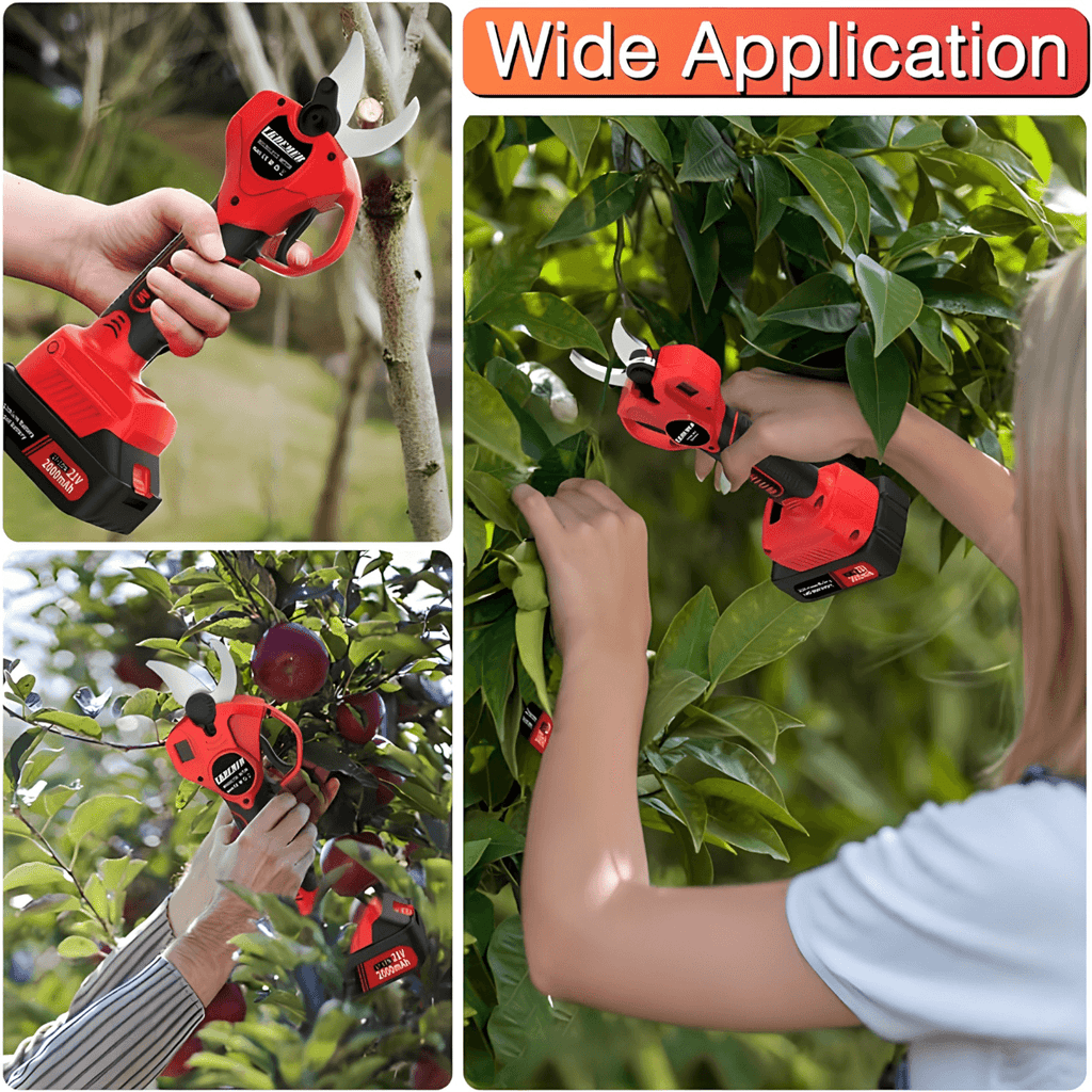 Električne makaze za orezivanje voca 21v + dve baterije + POKLON