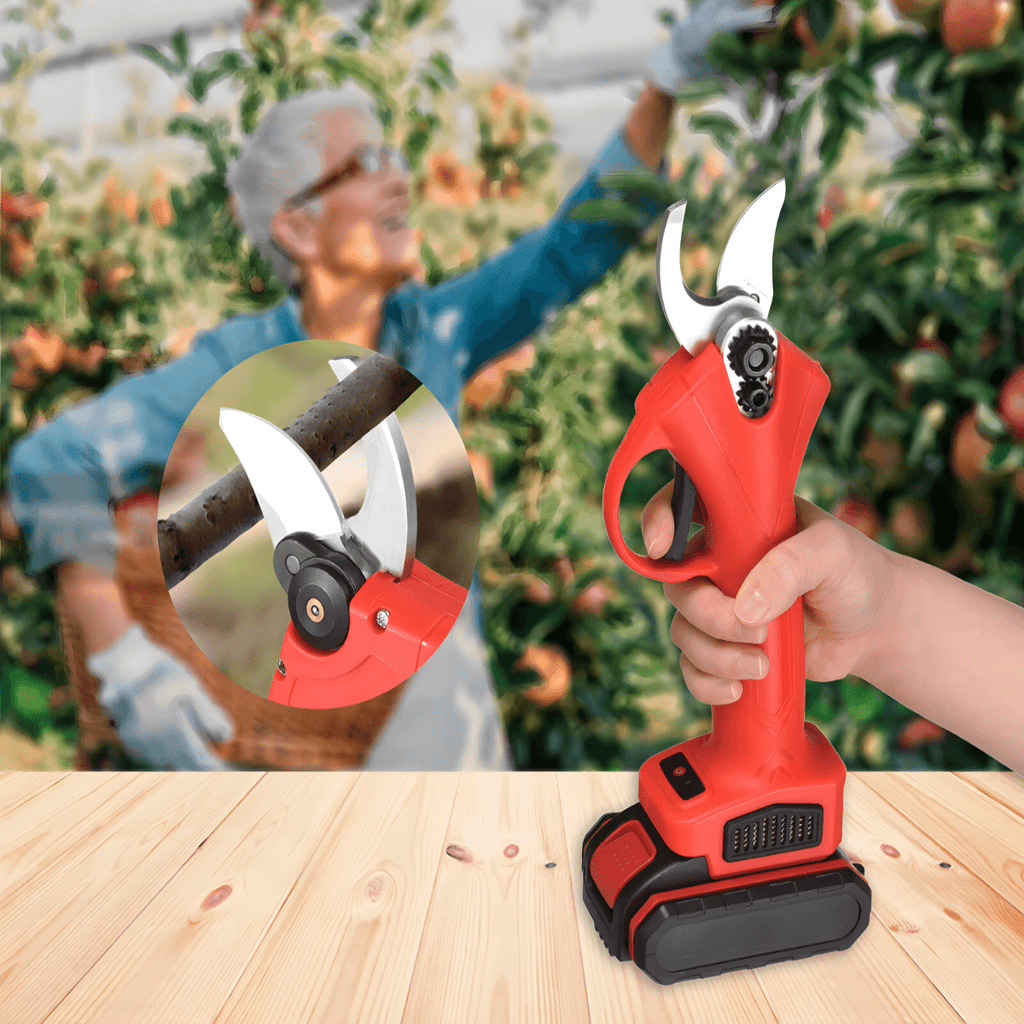 Električne makaze za orezivanje voca 21v + dve baterije + POKLON