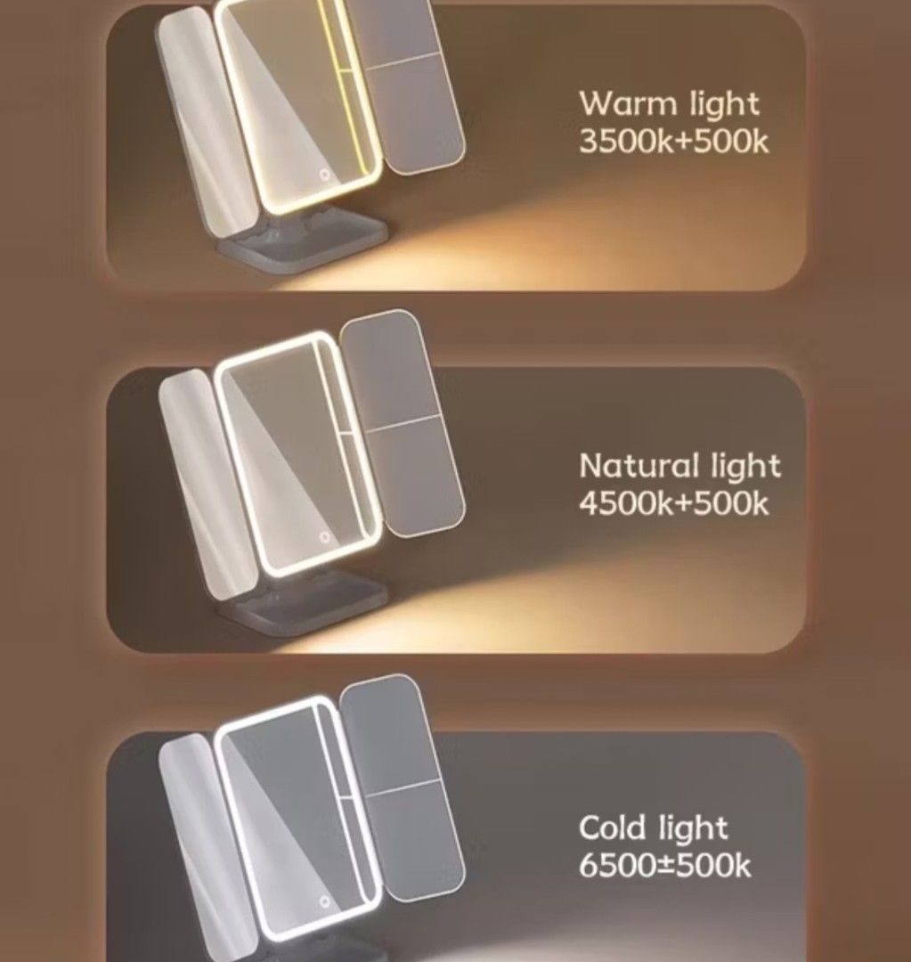 LED ogledalo za sminkanje