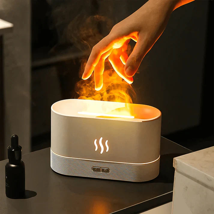 Difuzer plamen za eterična ulja+ GRATIS ETERIČNO ULJE